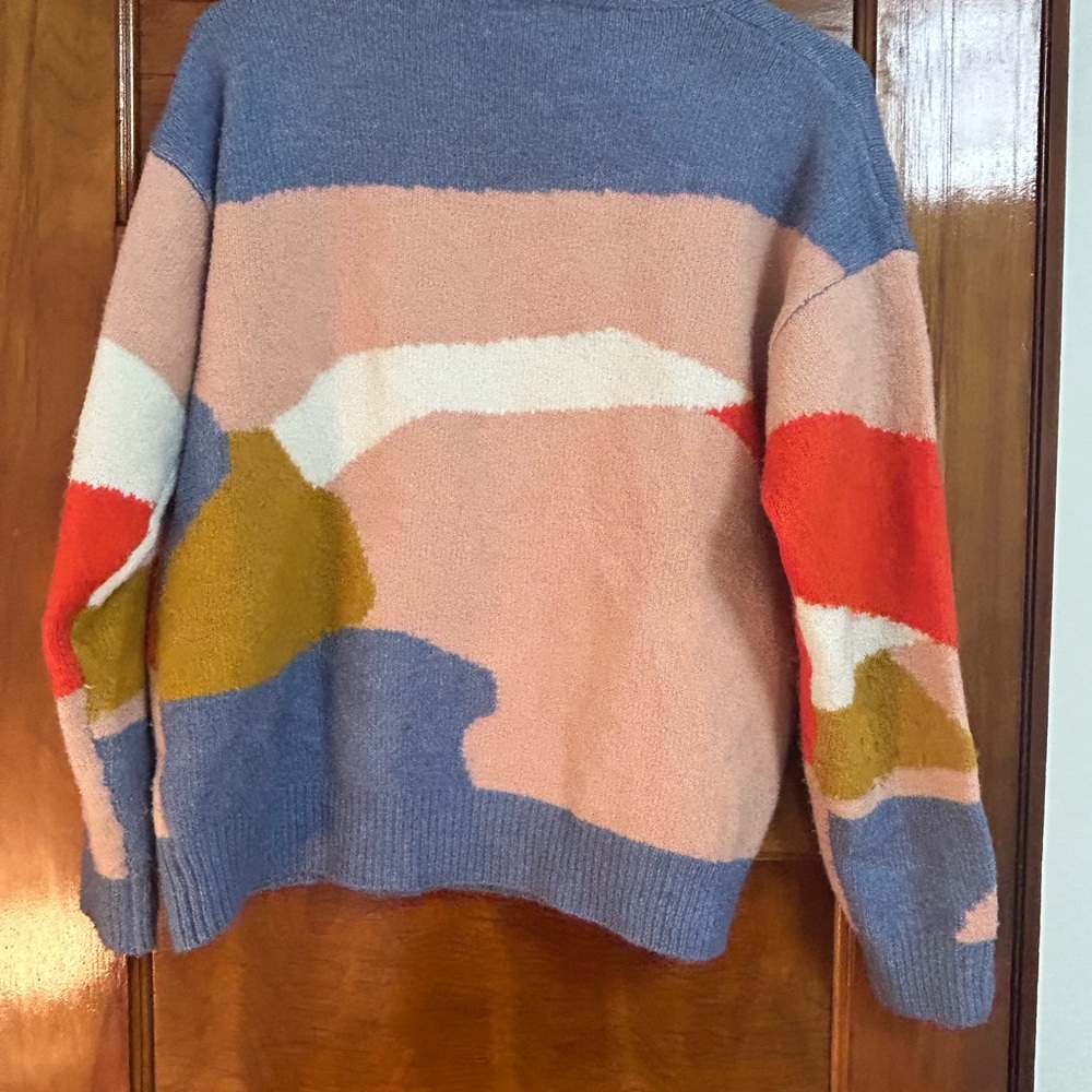 Debut Multicolor Abstract Sweater - Picture 2 of 4